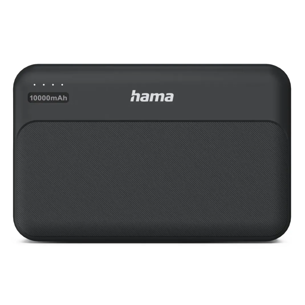 Power Pack "Pocket 10", 10000mAh, Ausgänge: 2x USB-A, Anthrazit