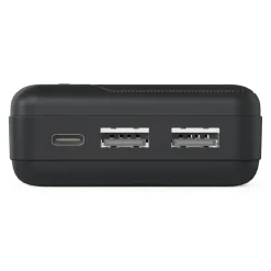 Power Pack "Pocket 20", 20000mAh, Ausgänge: 2x USB-A, Anthrazit