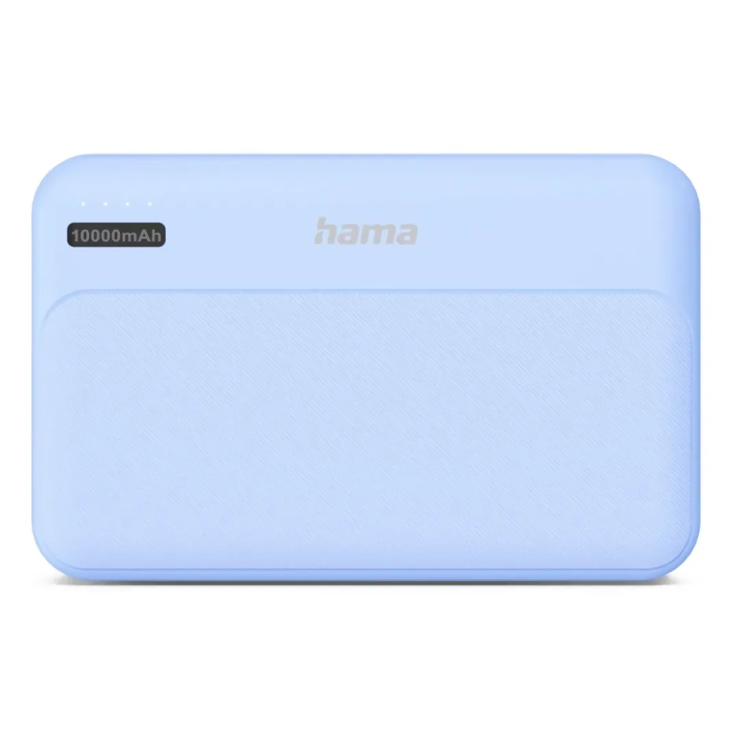 Power Pack "Pocket 10", 10000mAh, Ausgänge: 2x USB-A, Blau
