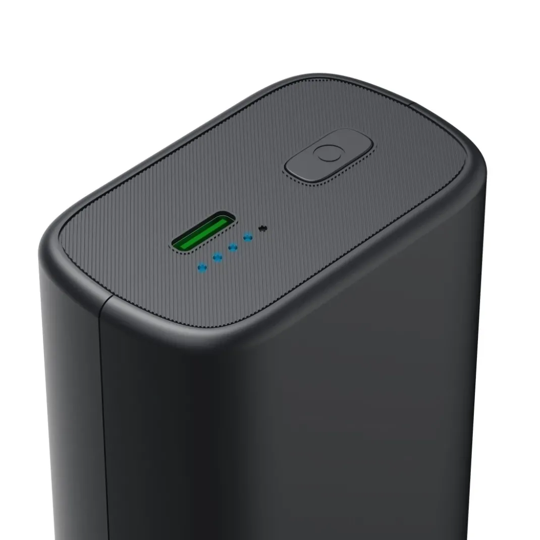 Power Pack "Watch", Wireless f. Apple Watch, 10000mAh, Ausgang: USB-C, Schw