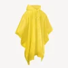Regenponcho für Fahrradfahren und Wandern, Gelb