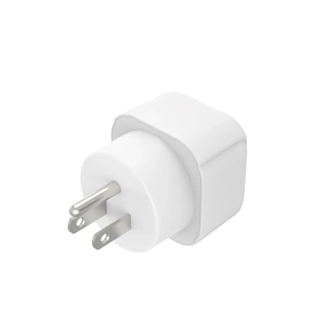 Reiseadapter Typ B, 3-polig, für USA, Kanada, Karibik und Ostasien