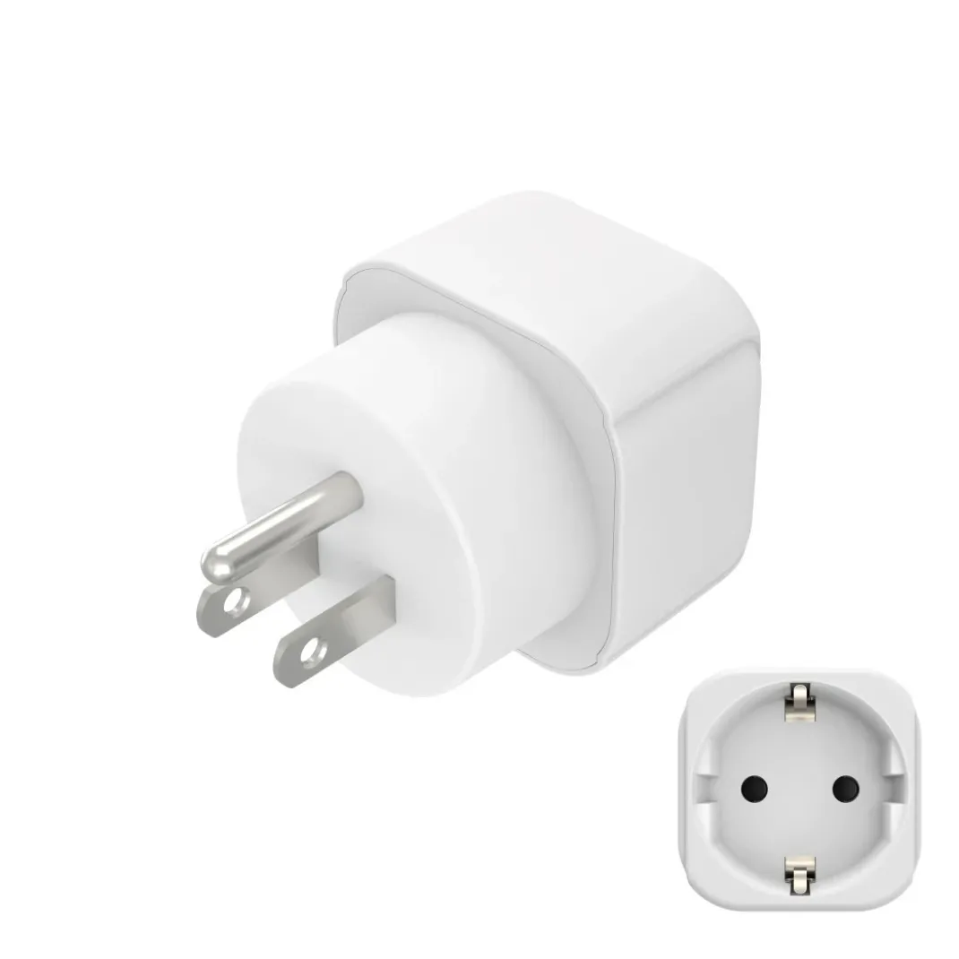 Reiseadapter Typ B, 3-polig, für USA, Kanada, Karibik und Ostasien
