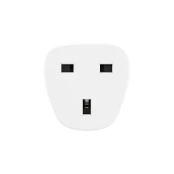 Reiseadapter Typ G, 3-polig, für Geräte aus England, Commonwealth und UK