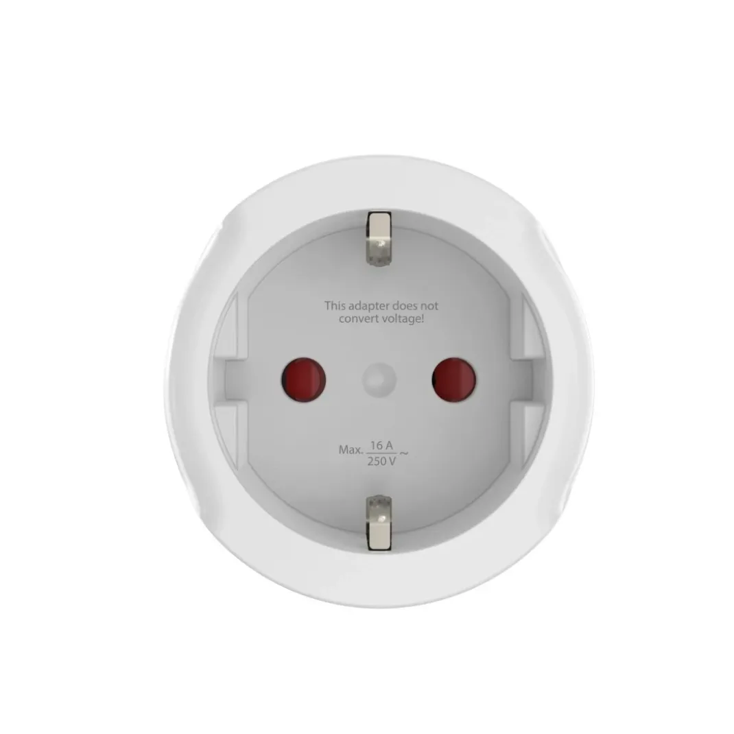 Reiseadapter Typ J, L, N, 3-polig, für die Schweiz, Italien und Brasilien