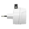 Reiseadapter Typ J, L, N, 3-polig, für die Schweiz, Italien und Brasilien