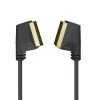 Scart-Verbindungskabel, Stecker - Stecker, vergoldet, 1,5 m