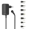 Schaltnetzteil universal, einstellbar, 300mA, 3,6W, max. 12V, 7 Adapter