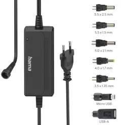 Schaltnetzteil universal, einstellbar, 3000mA, 36W, max. 15V, 7 Adapter