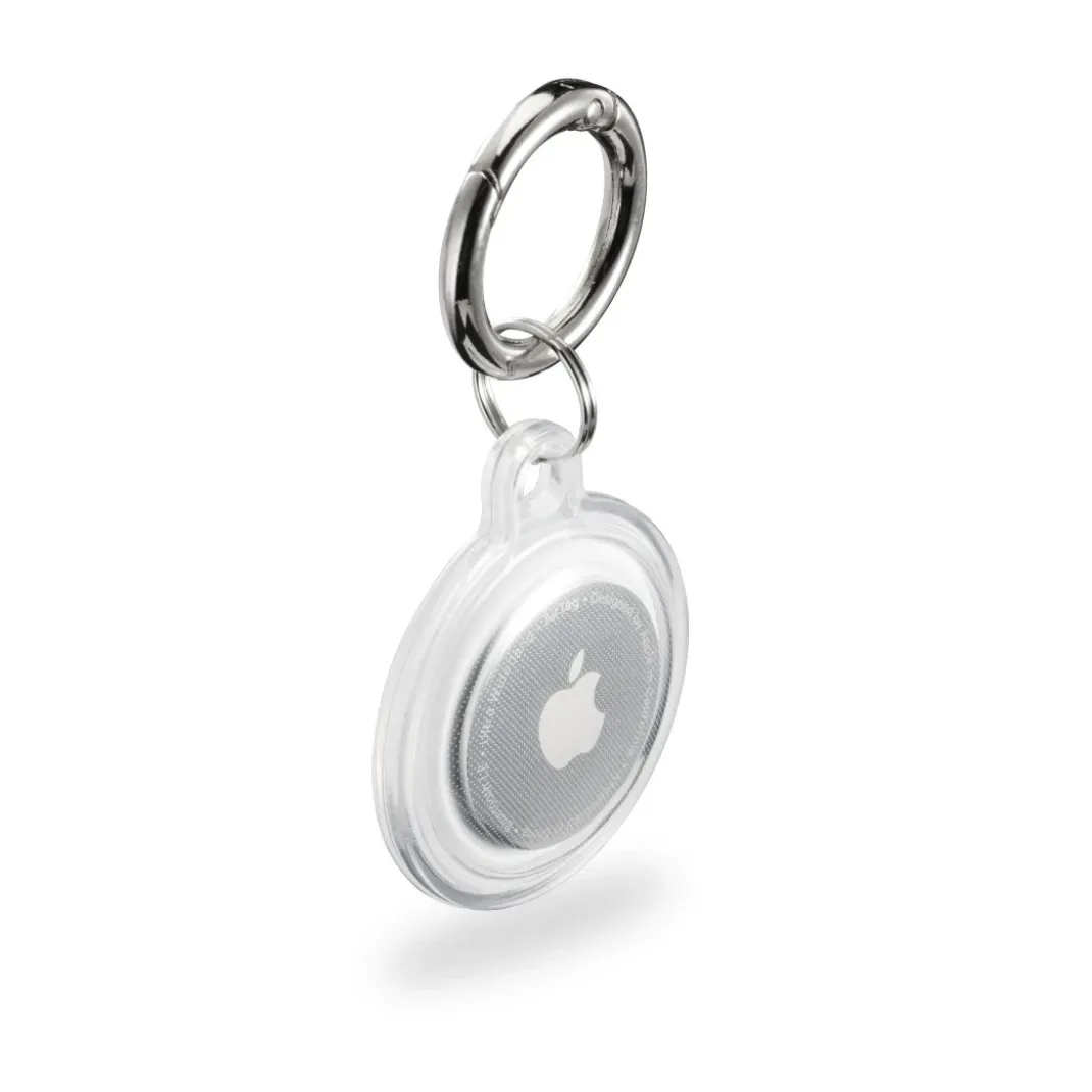 Schlüsselanhänger "Always Clear" für Apple AirTag, durchsichtig