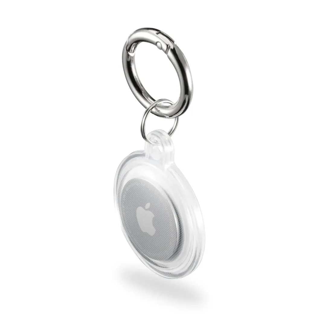 Schlüsselanhänger "Always Clear" für Apple AirTag, durchsichtig