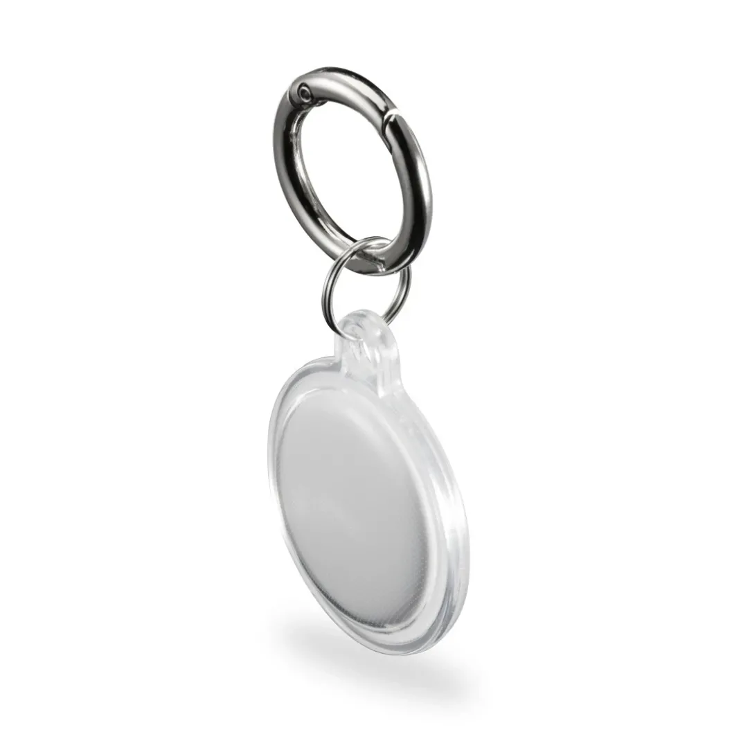 Schlüsselanhänger "Always Clear" für Apple AirTag, durchsichtig