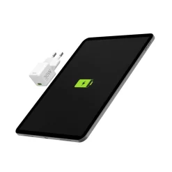 Schnellladegerät, GaN, USB-C, Super-Mini-Charger, PD, 30 W, Weiß