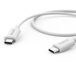 Schnellladegerät mit Ladekabel USB-C, Mini-Ladegerät, PD, 20 W, 1 m, Weiß