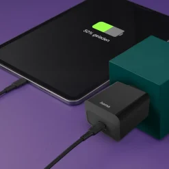 Schnellladegerät, USB-C, PD, 20 W, Schwarz
