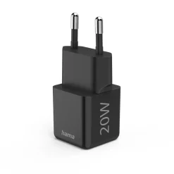 Schnellladegerät, USB-C, Super-Mini-Charger, PD, 20 W, Schwarz