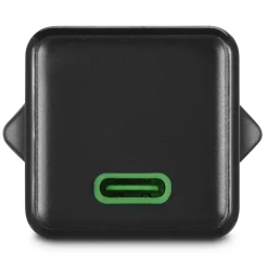 Schnellladegerät, USB-C, Super-Mini-Charger, PD, 20 W, Schwarz
