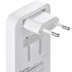 Schnellladegerät, 2x USB-C, 1x USB-A, flaches Mini-Ladegerät, PD, 65 W, WS