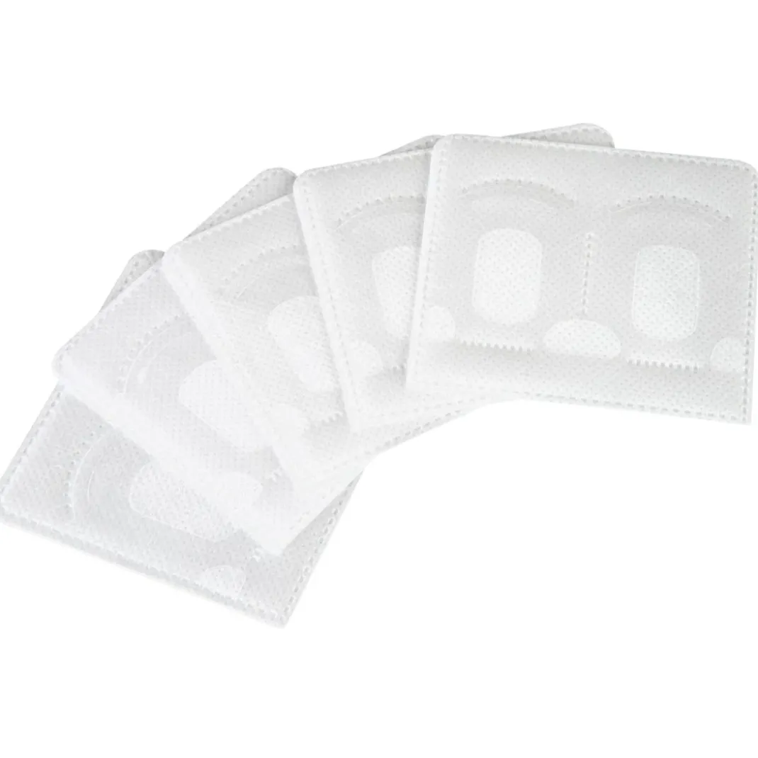 Selbstklebende Hüllen, 5er-Pack, Weiß