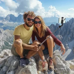 Selfie-Stick-Stativ "Fancy Stand 70 II" für Handy, Bluetooth®-Fernauslöser