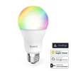Smarte Lampe E27, 9W, LED, Matter, Globe, RGBW, dimmbar, mit App