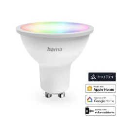 Smarte Lampe GU10, 4,9 W, LED, Matter, Reflektor, RGBW, dimmbar, mit App