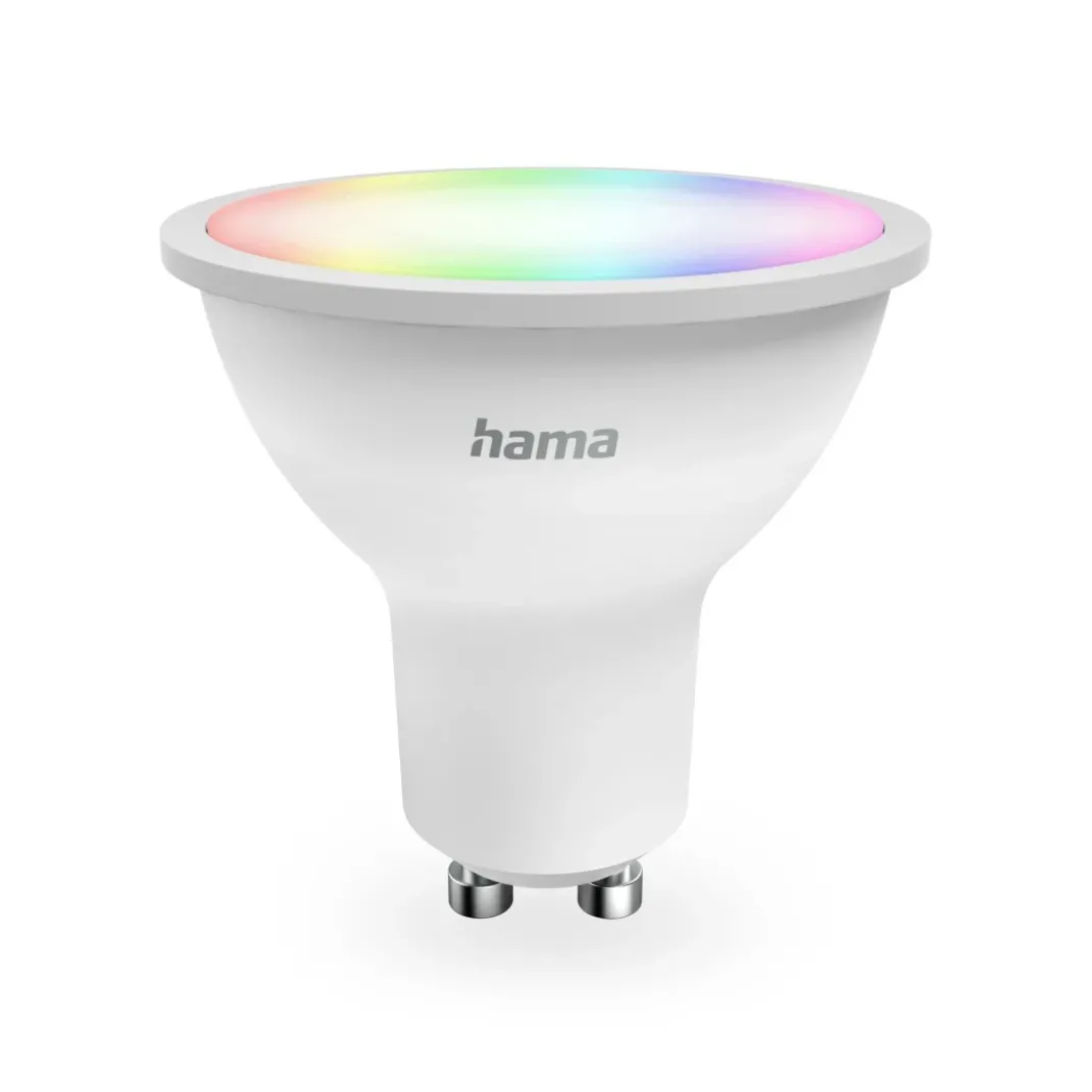 Smarte Lampe GU10, 4,9 W, LED, Matter, Reflektor, RGBW, dimmbar, mit App
