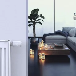Smarte WLAN-Heizungssteuerung, 2x Smartes Heizkörperthermostat + Zentrale