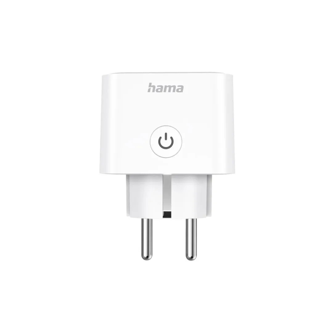 Smarte WLAN-Steckdose, Matter, sprach-/appgesteuert, Strommessgerät, 3.680W
