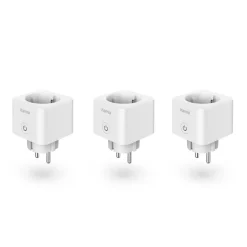 Smarte WLAN-Steckdose, Matter, 3.680W, Sprach-/Appgesteuert, 3er-Pack