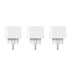 Smarte WLAN-Steckdose, Matter, 3.680W, Sprach-/Appgesteuert, 3er-Pack