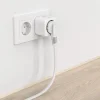 Smarte WLAN-Steckdose, Matter, sprach- u. appgesteuert, nachrüstbar, 3.680W