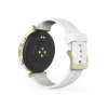 Smartwatch "7000", AMOLED 43 mm, Telefonfunktion, IP68 + 3 ATM, rund, Gold