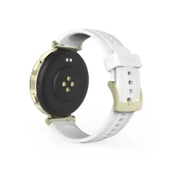 Smartwatch "7000", AMOLED 43 mm, Telefonfunktion, IP68 + 3 ATM, rund, Gold