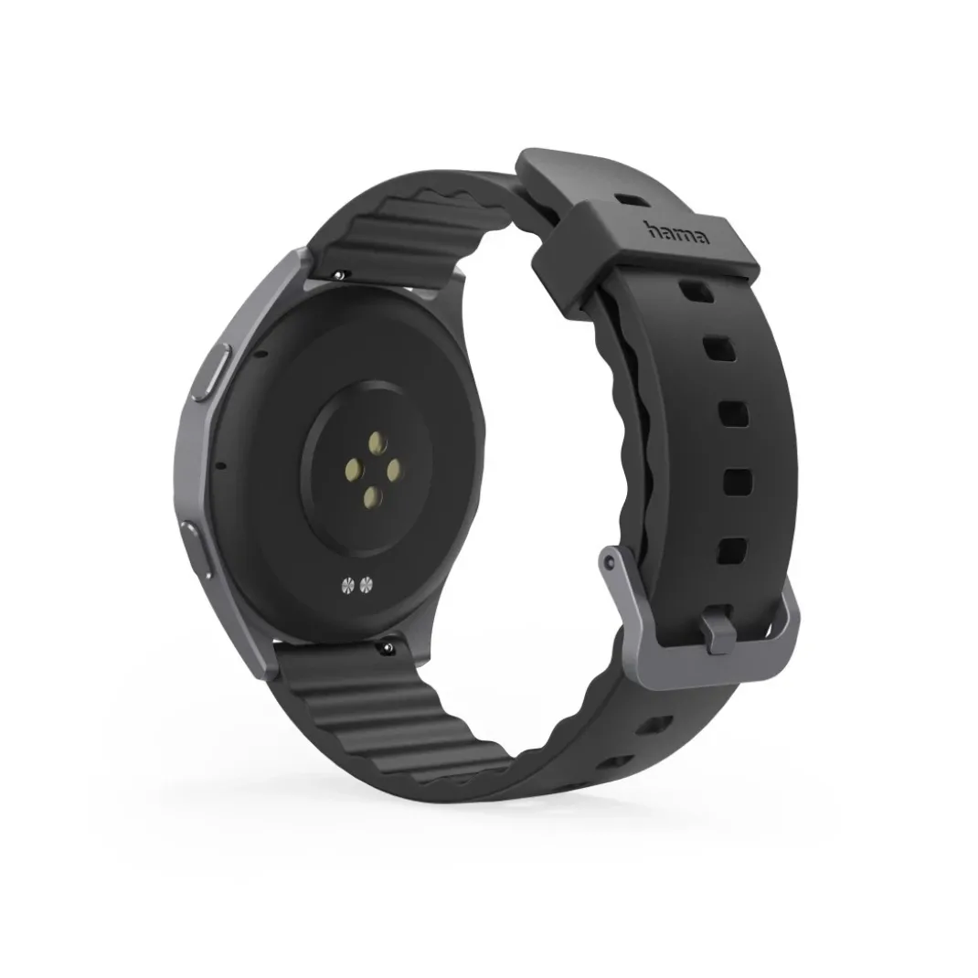 Smartwatch "7010", GPS, AMOLED 47 mm, Telefonfunktion, IP68 + 3 ATM, Anthr.