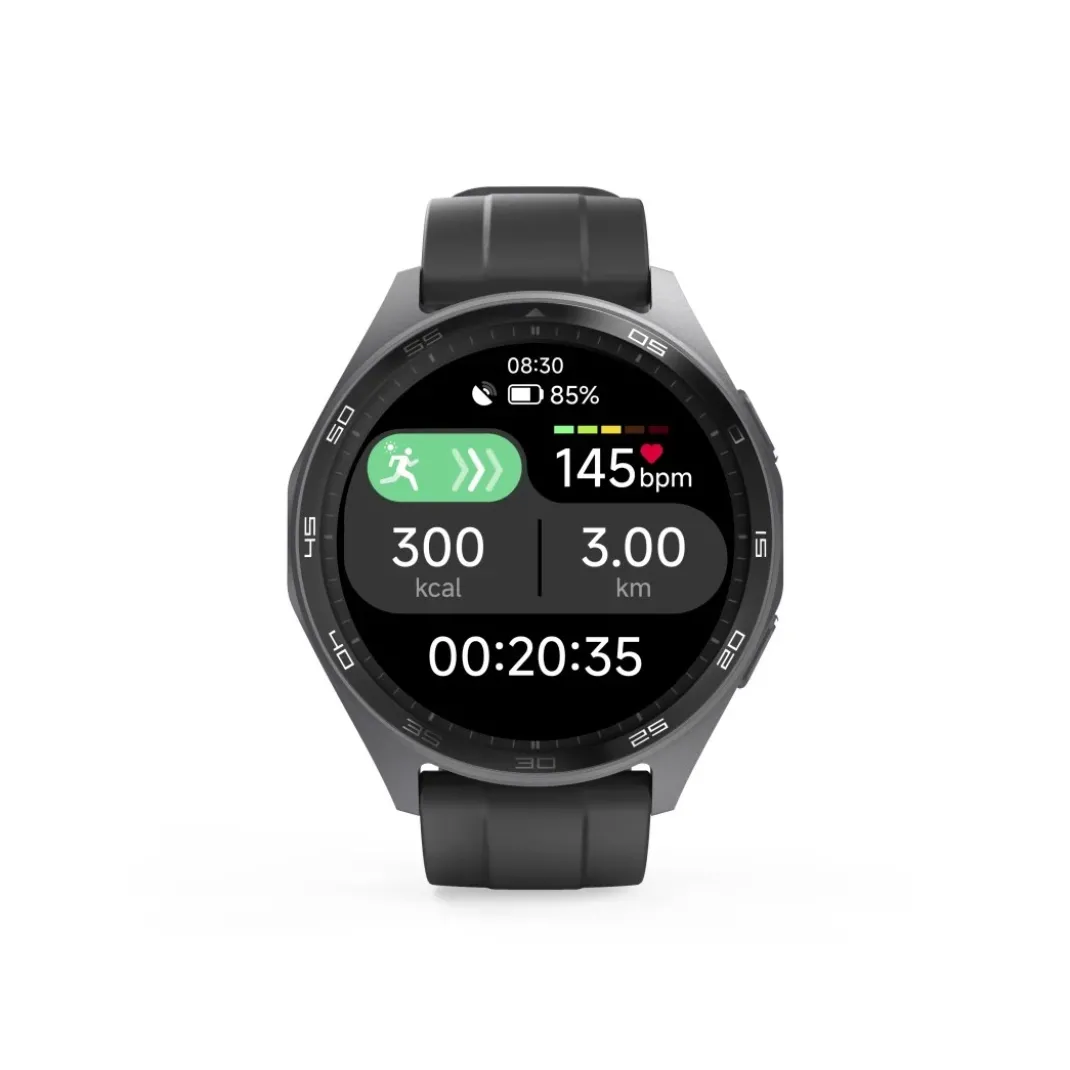 Smartwatch "7010", GPS, AMOLED 47 mm, Telefonfunktion, IP68 + 3 ATM, Anthr.