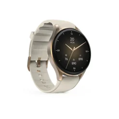 Smartwatch "8900", GPS, AMOLED 43 mm, Telefonfunktion, Alexa, rund, Gold