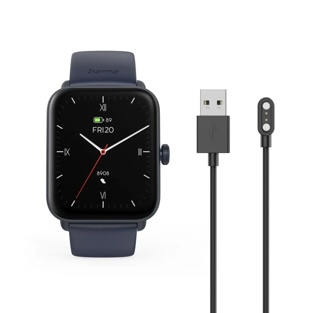 Smartwatch "6010", GPS, TFT-Display 44 mm, Telefonfunktion, IP68 + 3ATM, BL