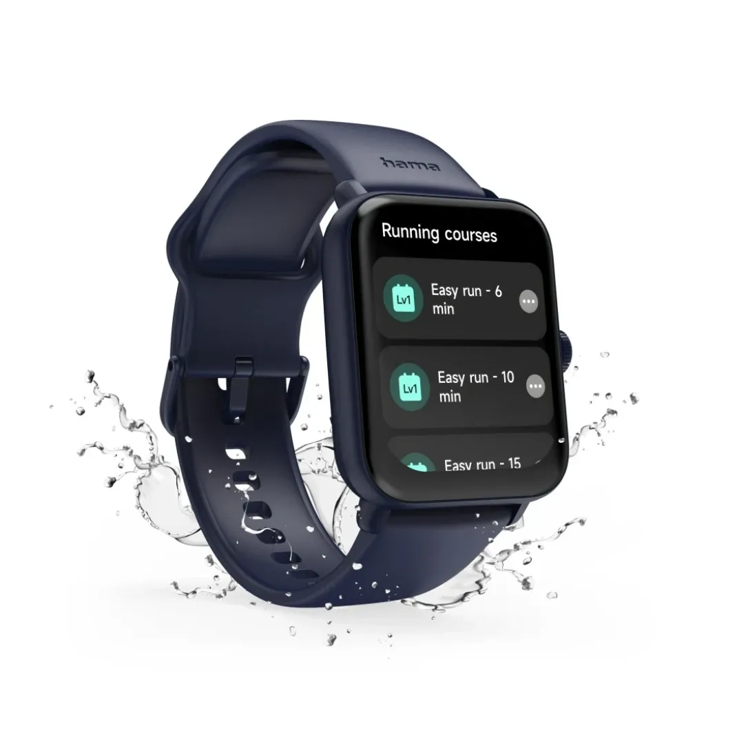 Smartwatch "6010", GPS, TFT-Display 44 mm, Telefonfunktion, IP68 + 3ATM, BL