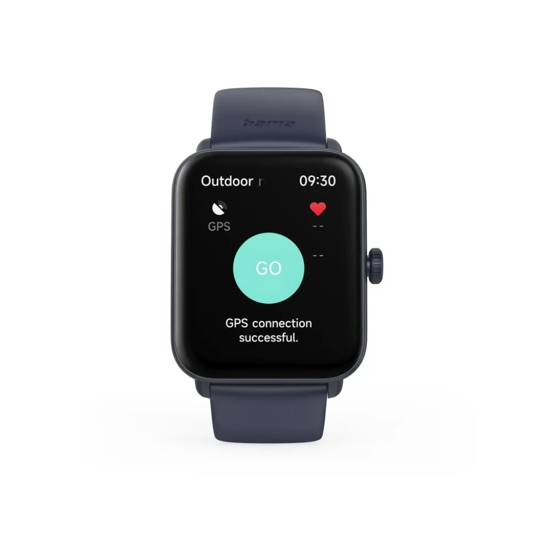 Smartwatch "6010", GPS, TFT-Display 44 mm, Telefonfunktion, IP68 + 3ATM, BL