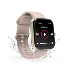 Smartwatch "5000", Telefonfunktion, Schlafüberwachung, IP68, 47 mm, Rosé