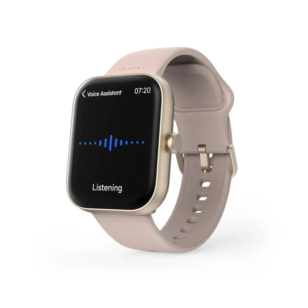 Smartwatch "5000", Telefonfunktion, Schlafüberwachung, IP68, 47 mm, Rosé
