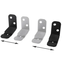 Soundbar-Wandhalterung, universal, einstellbar, Schwarz