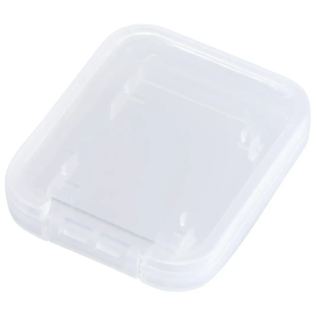 Speicherkarten-Box "SD Slim Box", für 1 Karte, Transparent