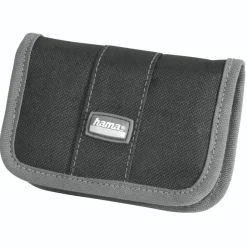 Speicherkarten-Tasche "Mini", Schwarz/Grau