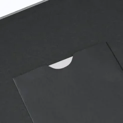 Spiral-Album "Fine Art", 36x32 cm, 50 schwarze Seiten, Weiß