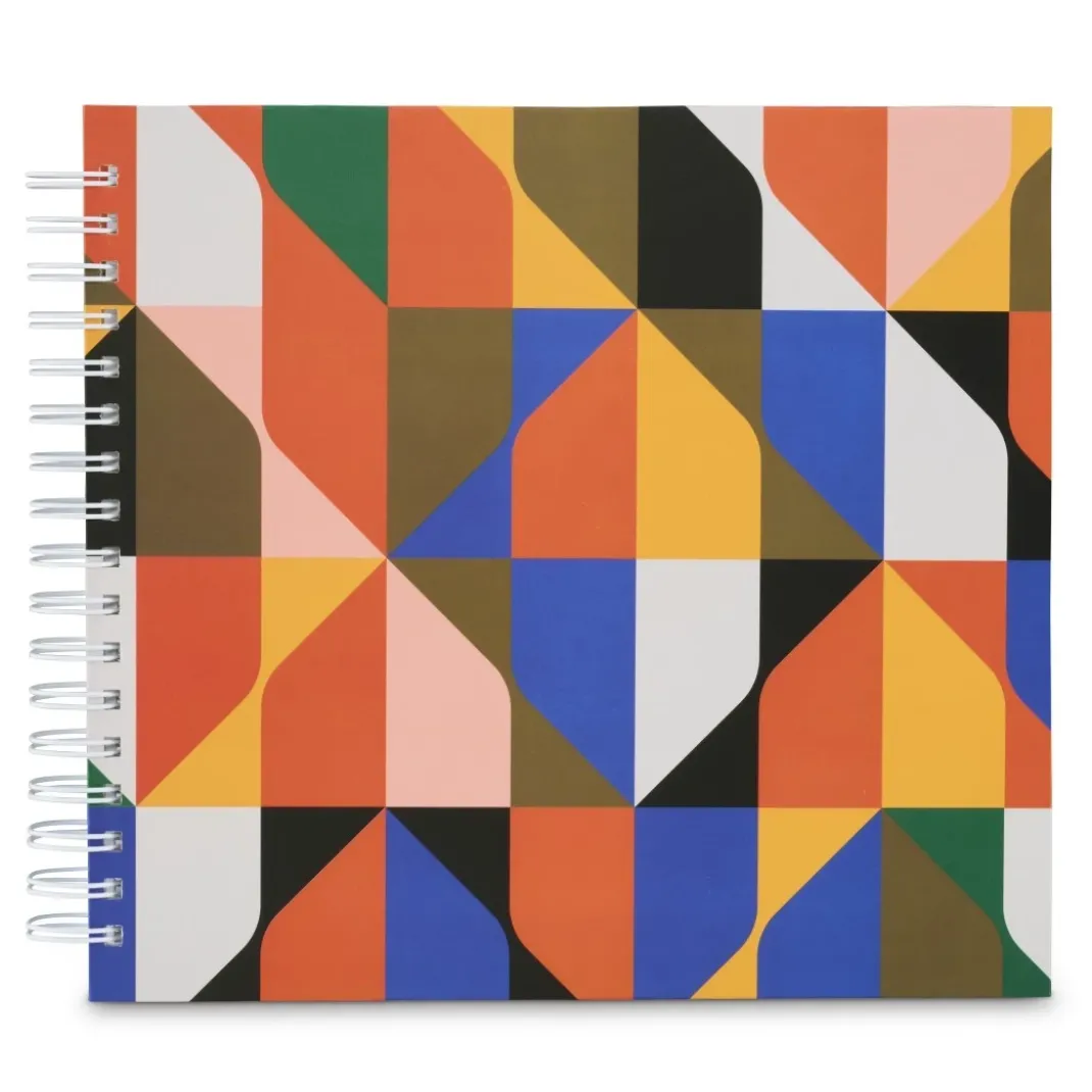 Spiral-Album "Play of Colours", 28x24 cm, 50 weiße Seiten