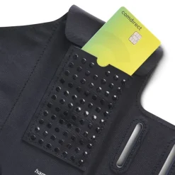 Sportarmband, Handytasche zum Joggen, 5,5" – 6,4", wasserabweisend, Schwarz