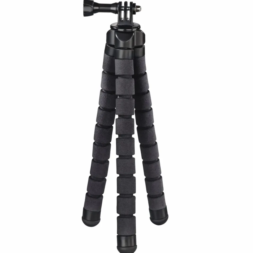 Stativ "Flex" für Smartphone und GoPro, 26 cm, Schwarz