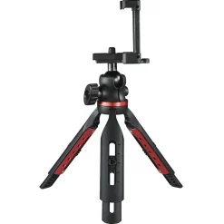 Stativ "Solid" für Handy und Kamera, Reisestativ mit Kugelkopf, max. 19 cm